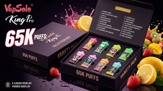 Vapsolo King Pro 65000 Puffs – Vaper Desechable Recargable 65K