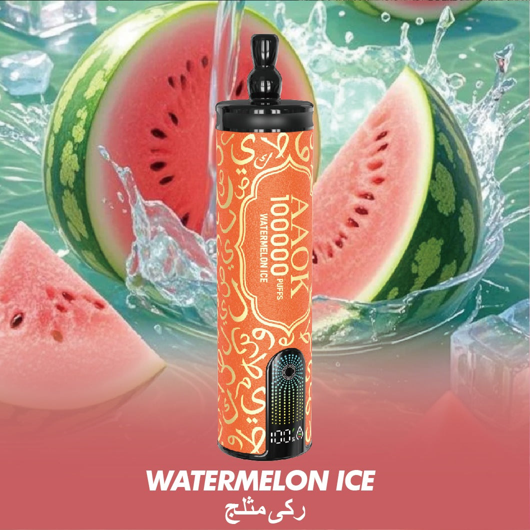 AAOK 100K  | Pod Desechable 100.000 Caladas Recargable Shisha
