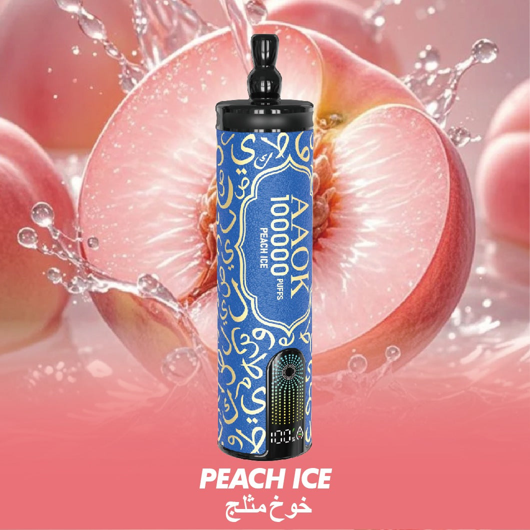 AAOK 100K  | Pod Desechable 100.000 Caladas Recargable Shisha