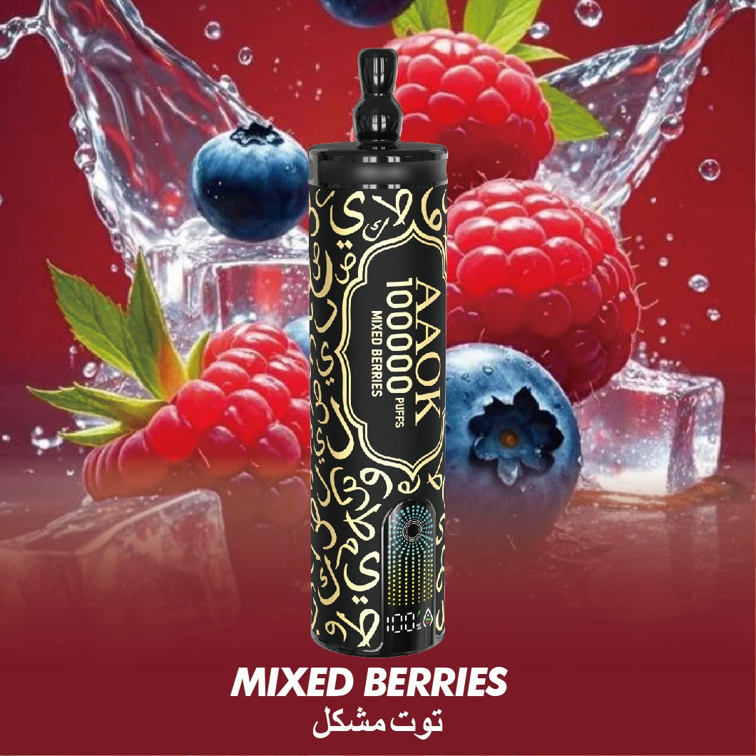 AAOK 100K  | Pod Desechable 100.000 Caladas Recargable Shisha