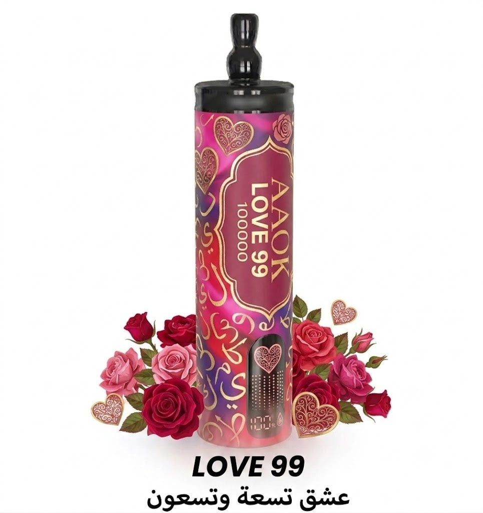 AAOK 100K  | Pod Desechable 100.000 Caladas Recargable Shisha